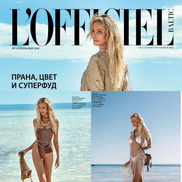 L'OFFICIEL BALTIC featuring our Micro Caterina and Chechi handbag