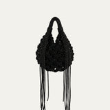 Chandelier Bag in Charcoal