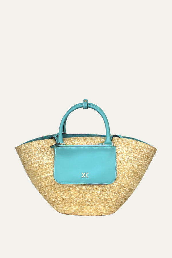 Bianca in Turquoise Leather