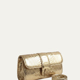 Rita Small in Metallic Gold
