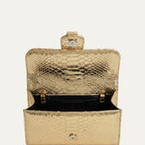 Rita Small in Metallic Gold