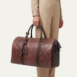 Duffle Bag in Burgundy