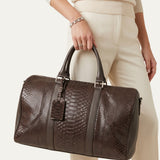 Duffle Bag in Dark Brown