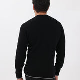 Cashmere Crew Neck Sweater in Black