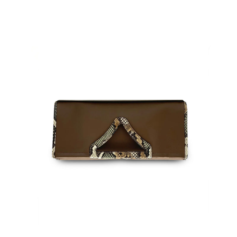 Eloise 3-in-1 Clutch Brown