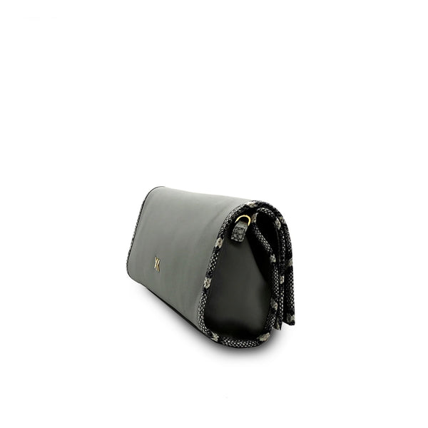 Eloise Clutch in Grey