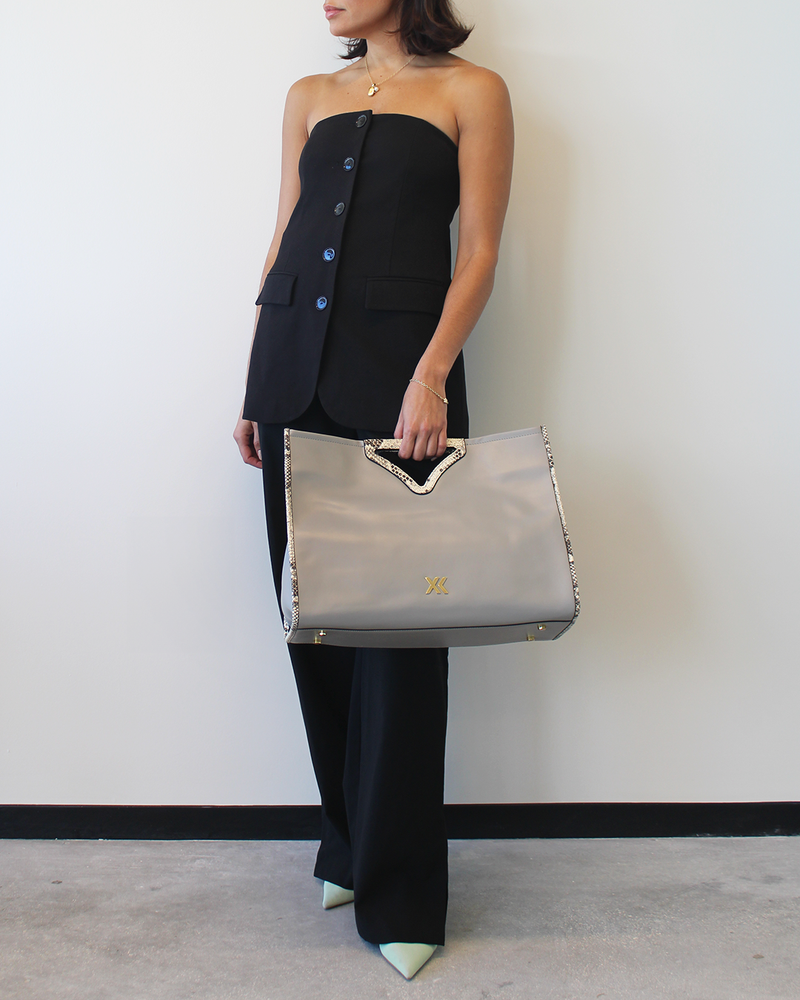 Eloise Tote in Gray