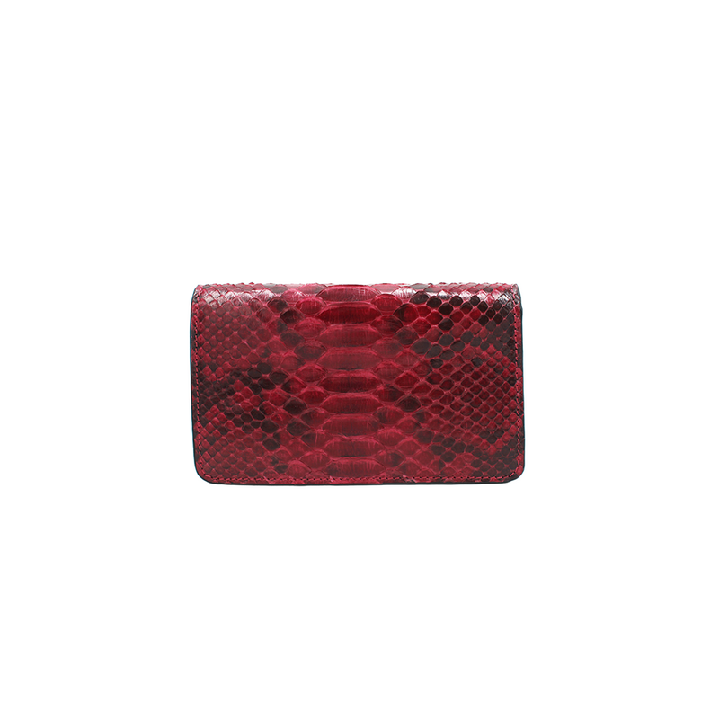 The Met Clutch in Wine Ximena Kavalekas