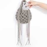 Chandelier Bag in Silver