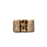 The Met Clutch in Tobacco