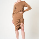 Long Sleeve Top in Camel