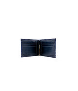 Clip Wallet in Navy Blue