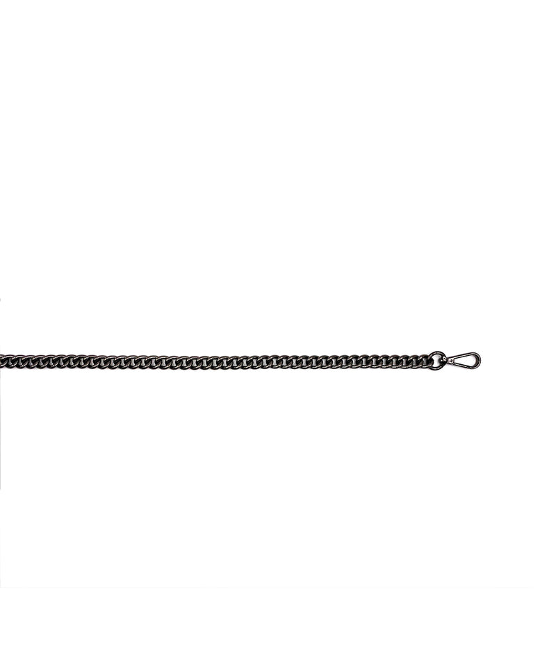 Metallic Chain Pewter - 60 cm