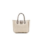 Mila in Natural Linen/Leather