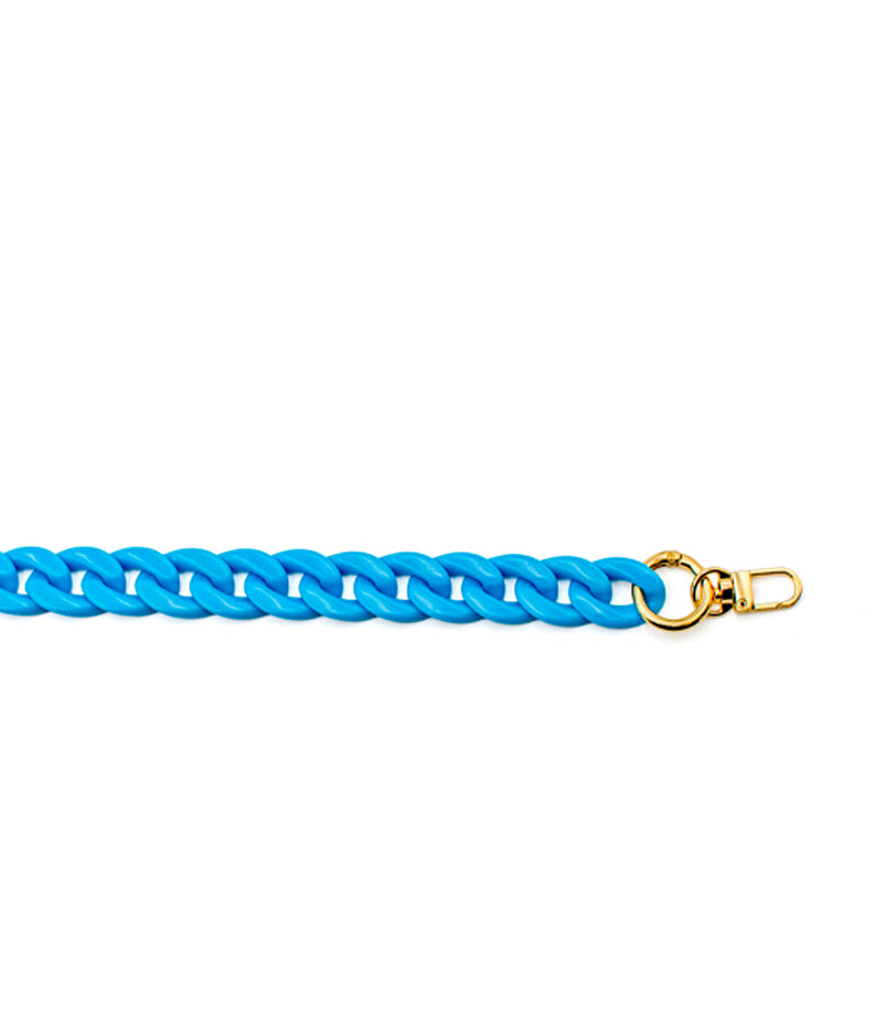 Acrylic Chain Small in Blue