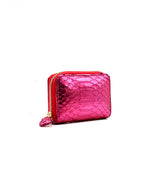 Yiya (The Mini Wallet) in Metallic Hot Pink