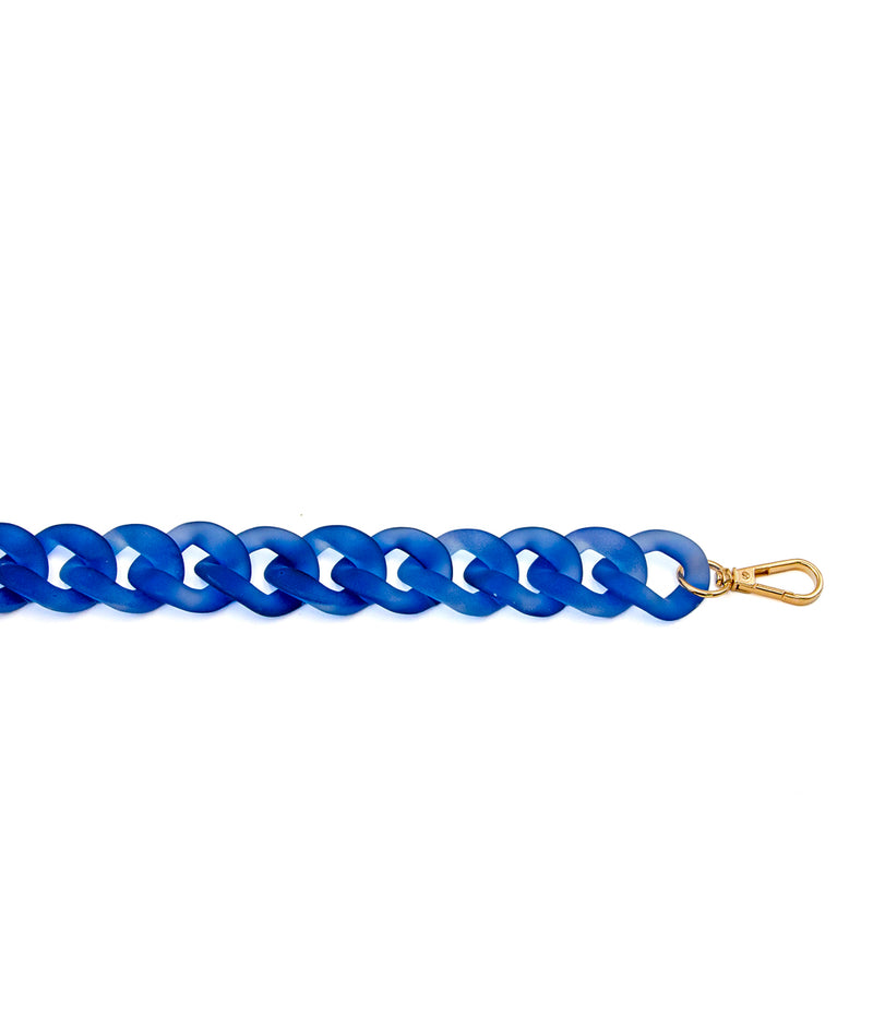 Acrylic Chain in Transparent Blue