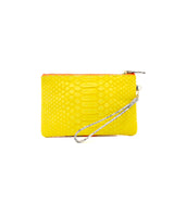 Mask Pouch in Orange/ Yellow