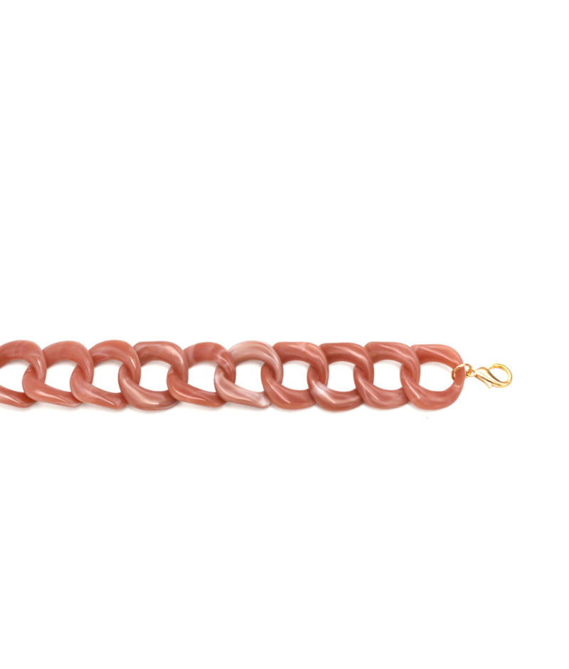 Acrylic Chain in Living Coral
